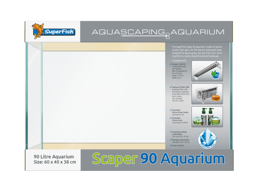 SuperFish aquarium Scaper 90